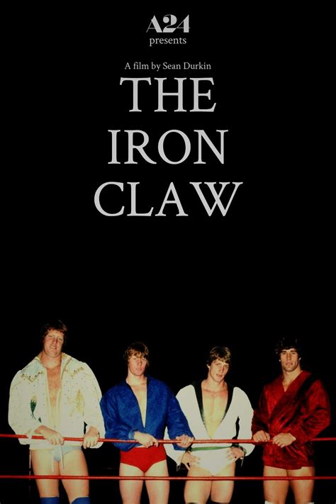 The iron claw full movie free - Sean Durkin. Year. 2023. Starring. Zac Efron. Jeremy Allen White. Harris Dickinson. Maura Tierney. Stanley Simons. with Holt McCallany. and Lily James. The true story of the …